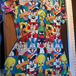 Colorful Cartoon Character romper